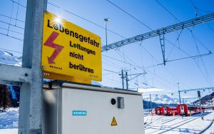 Siemens-Lösungen sorgen für zuverlässigen RhB-Bahnbetrieb. Foto: zvg