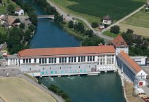 Wasserkraftwerk Gösgen. Foto: Alpiq