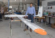 Rolf Luchsinger mit Twing Tec Nr.29. Foto: Empa