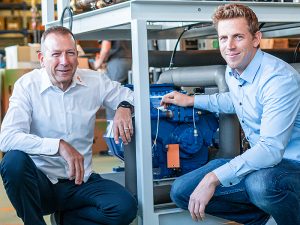 Beat Rappo und Christoph Brechbühler (v.l.n.r.). Foto:zvg