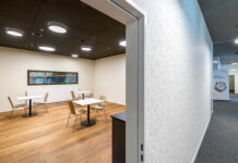 In kurzer Zeit kann ein optimal genutzter Raum erstellt werden, der höchste Schall- und Brandschutzanforderungen erfüllt. Foto: Basler Aarau