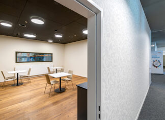 In kurzer Zeit kann ein optimal genutzter Raum erstellt werden, der höchste Schall- und Brandschutzanforderungen erfüllt. Foto: Basler Aarau