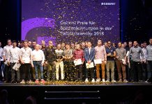 Erfolgreicher Nachwuchs: Alle Gewinner des Geberit Preis für Spitzenleistungen 2019 in der Sanitärbranche. Foto: zvg
