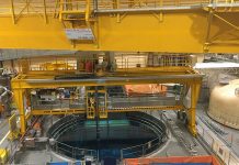 Reaktorgebaeude_Verlagerung_Brennelemente. Foto: BKW