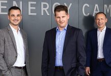 Die neue Geschäftsleitung mit Chris Knellwolf, Patrick Drack und Peter Waldburger (v. l.) ist bereit. Foto: Stiebel Eltron