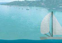 Zürich erhält Wärme aus dem See. Visualisierung: Energie 360