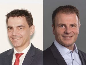 Thomas Rusch (links) und Patrik Forster sind neu im Vorstand von GebäudeKlima Schweiz. Foto: GKS