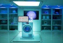 Künstliche Intelligenz hilft, eine zu hohe Belastung des Stromnetzes zu vermeiden, auch wenn viele stromintensive Geräte wie Wäschetrockner gleichzeitig eingeschaltet sind. Foto: Judith Wirth/iHomeLab