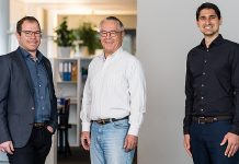 Das Führungsteam der Vadea AG Wallisellen besteht ab 01.01.2021 aus Roman Schläpfer, Roman Fäh und Ivan Sebastiano (v. l. n. r.). Foto: Hälg Group