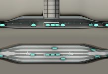 Cargo sous terrain erhält Schub Cargo sous terrainbekommtzusätzlichen Schub. Visualisierung:CST