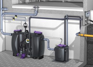 Aqualift S 100/S 200 für viele Einsatzgebiete einschließlich der Entwässerung von Fettabscheidern. Foto: Kessel Schweiz AG