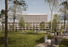 Implenia plant Übernahme Die Kantonsspital Aarau AG rechnet mit einer 4,5-jährige Bauphase für den Neubau «Dreiklang».