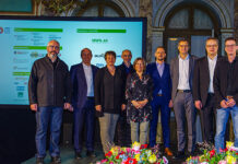 6. Schweizer Hygienetagung 2021 Das OK 2019 (v.l.n.r.) Präsident Benno Zurfluh, Roger Matt, Ruth Hess, Prof. Dr. Rüdiger Külpmann, Nadja Delmonico, Stefan Kötzsch, Prof. Reto von Euw, David Burkhardt, Stefan Mennel. Foto: Emanuel Niederhauser
