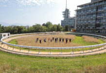 Die EPFL und ihr Start-up Swisspod bauen auf dem Campus in Ecublens eine Anlage, um die ultraschnelle Vakuumtransporttechnologie zu testen. Foto: EPFL