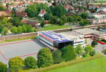 CTA plant Erweiterungsbau Skizze vom Standort des Erweiterungsbaus. Foto: CTA AG