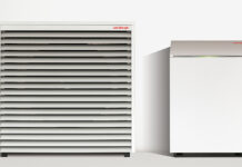 Die Luft/Wasser-Wärmepumpe Biblock WBB 12 von Weishaupt wurde in der Kategorie Excellent Product Design/Energy mit dem German Design Award 2022 ausgezeichnet. Foto: Weishaupt AG