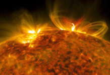 Eruptionen auf der Sonnenoberfläche sind eindrückliches Beispiel für die Entladung grosser Energiemengen. Foto: NASA