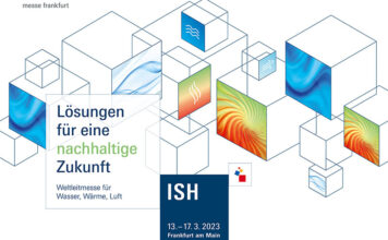 Werden Sie auf der ISH in Frankfurt am Main vom 13. – 17.3.2023 zum Schrittmacher in der Klima- und Lüftungstechnik. Grafik: Messe Frankfurt GmbH