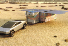 Der SolarButterfly wird derzeit in der Nähe von Luzern in der Zentralschweiz gebaut. Visualisierung: HSLU