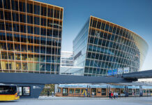The Circle ist jetzt zertifiziert Das grösste Minergie-Gebäude der Schweiz steht in Kloten. Foto: Flughafen Zürich AG