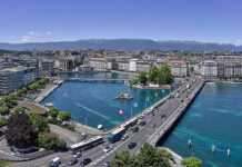 Lugano und Genf (Bild) sind am stärksten von längeren, heisseren und häufigeren Hitzewellen betroffen. Foto: Xavier von Erlach/Unsplash