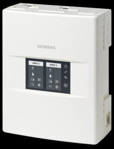 Siemens stellt digitalisierte Ansaugrauchmelder (ASD+) für grosse Überwachungsbereiche vor. Foto: zvg