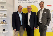 Oliver Schlottmann, technischer Verkaufsberater, Marc Vuilleumier, Directeur régional Westschweiz, und Patrik Lanter, CEO der NeoVac Gruppe, in der neuen Niederlassung in Meyrin GE (v. l. n. r.). Foto: zvg