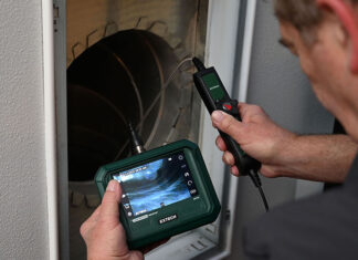 Teledyne FLIR bringt eine vielseitige und handliche Videoskopserie auf den Markt: Das Extech HDV700. Foto: zvg