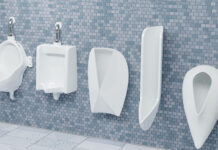 Diese Urinale mussten sich einem Vergleichstest unterziehen. Foto: University of Waterloo