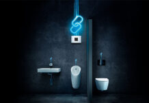 Immer wissen, was läuft: Geberit Connect ermöglicht Betreibern von Sanitäranlagen ein ganzheitliches Management, indem die elektronischen Sanitärprodukte untereinander vernetzt und zentral gesteuert werden. Foto: Geberit