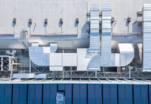 Luftaufnahme der Halle der St. Galler Kantonalbank in St. Gallen. Foto: zvg