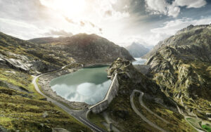 Die BKW hat eine Studie zum alpinen Lebensraum initiiert. Auf dem Bild das Pumpspeicherkraftwerk Grimsel. Foto: BKW