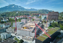 Erste Phase der Arealentwicklung LUKS auf Kurs. Foto: zvg