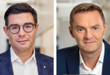 Jens Vollmar (links) wird ab 1. April 2025 CEO von Implenia. Ab 1. September 2024 wird Erwin Scherer Head Division Civil Engineering. Foto: Implenia