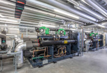 Grosswärmepumpe von MeierTobler unter dem Guisanplatz in Bern. Foto: MeierTobler