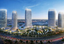 Schindler gewinnt Projekt The Avenues – Riyadh in Saudi- Arabien. Visualisierung: Shomoul Holding
