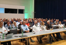 Über 110 Vertretende der Gebäudetechnik-Industrie trafen sich Ende September für einen fachlichen Austausch in Aarau. Foto: Thomas Bürgisser