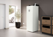 Die Sole-Wasser-Wärmepumpe WPE-I 7/12 Plus H 400 mit Inverter-Technologie. Foto: zvg