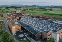 Der Erlenhof, Hauptsitz von Blumer Lehmann, befindet sich in Gossau SG. Foto: Jan Thoma / Blumer Lehmann