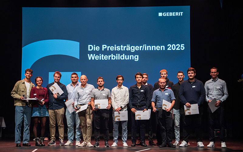 Die Preisträger in der Kategorie «Weiterbildung». Alle Fotos: Seraina Boner