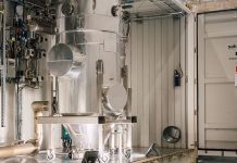 Die neue Methan-Pyrolyse-Anlage auf dem Produktionsareal von V-ZUG. Foto: VZDI