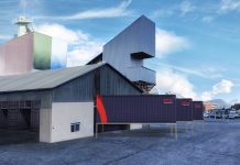 Visualisierung der geplanten Wasserstoffproduktionsanlage in Seewen. Visualisierung: ebs Energie AG