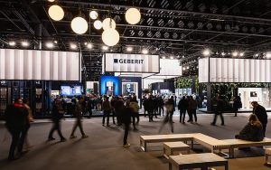 In Halle 1.2 traf das Swissbau Publikum auf eine Erlebniswelt rund um den Innenausbau. Foto: MCH Group