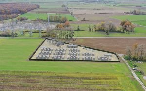 Visualisierung des 100-MW-Projekts in Hauts-de-France. Grafik: Acacia