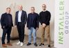 BP Elektro AG wird Teil der InstallerGroup Schweiz V.l.n.r.: Premtim Dema (Vorsitzender der Geschäftsleitung BP Elektro AG), Boris Bischoff (CEO InstallerGroup Schweiz AG), Beat Gasser (Mitglied der Geschäftsleitung BP Elektro AG), Andreas Weiss (CFO InstallerGroup Schweiz). Foto: InstallerGroup Schweiz AG