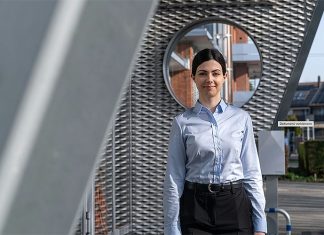 «Empa Entrepreneur Fellowship» an Alessia Cesarini verliehen «Empa Entrepreneur Fellow» 2026 Alessia Cesarini entwickelt klimafreundliches Benzin für bestehende Motoren und Tankstellen. Foto: Empa