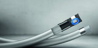 Geberit Gruppe verzeichnet anspruchsvolles Geschäftsjahr Versorgungssystem FlowFit für unterbrechungsfreie Installation. Foto: Geberit AG