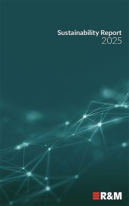 Im Nachhaltigkeitsbericht 2025 informiert R&M über die Fortschritte bei der Dekarbonisierung, der Kreislaufwirtschaft und in sozialen Belangen. Foto: zvg