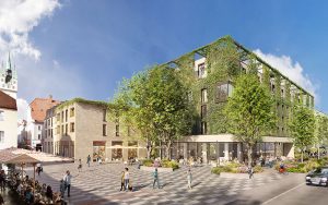 Zahlreiche Projekte befinden sich derzeit in Planung und Umsetzung, darunter beispielswiese ein Wohn- und Geschäftshaus mit Hotel am Steiner-Thor-Platz in Straubing. Foto: formTL