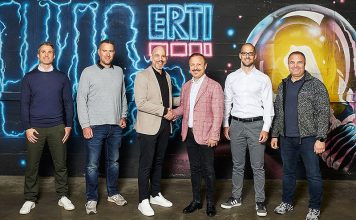 V.l.n.r.: Steven Brosi (Leiter M&A InstallerGroup Schweiz), Marc Schaller (GL-Mitglied Elektro ERTI), Boris Bischoff (CEO InstallerGroup Schweiz), Ertugrul Kalmaz (Gründer Elektro ERTI), Andreas Weiss (CFO InstallerGroup Schweiz), Süleyman Memis (GL-Mitglied Elektro ERTI). Foto: InstallerGroup Schweiz AG